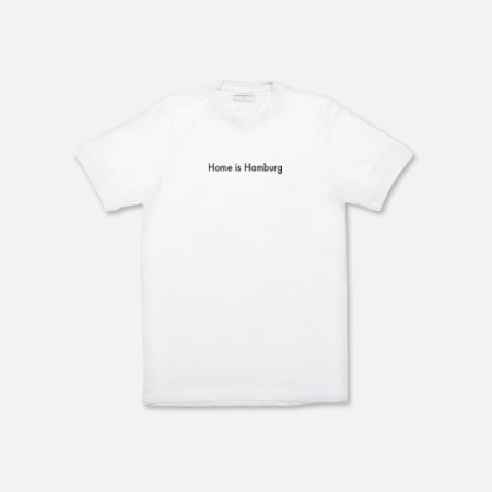 HOME IS HAMBURG MINIMALIST T- SHIRT - WHITE